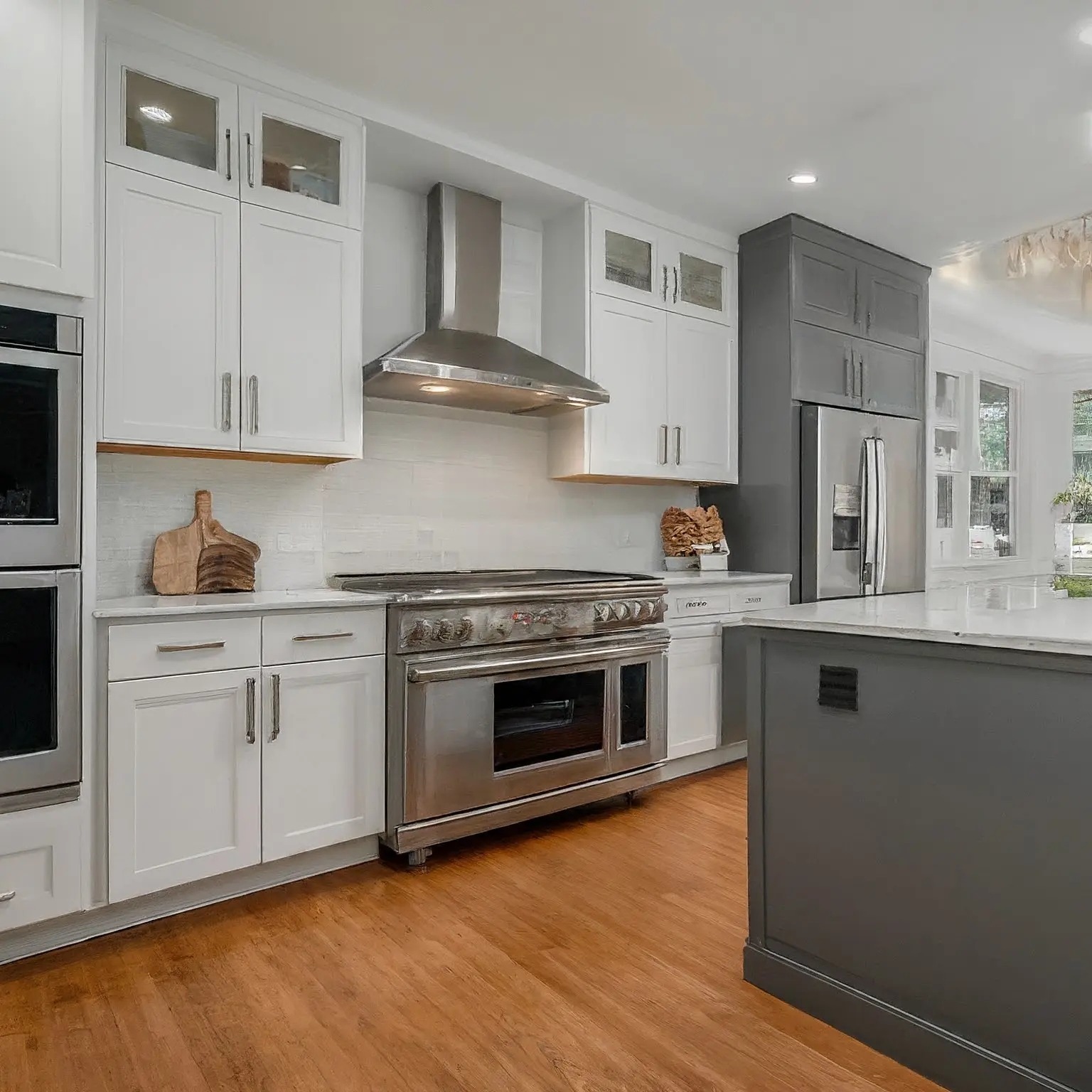 Fitting Bagour kitchens with high-quality aluminum materials